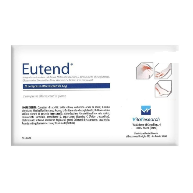 Eutend 20 Compresse Effervescenti